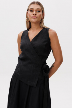 Жилет, юбка Ma Vie М-693 черный - фото 5