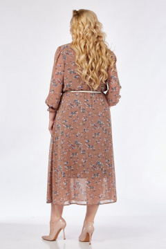 Платье СиБон 0330 кирпич - фото 3