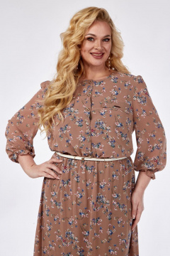 Платье СиБон 0330 кирпич - фото 2