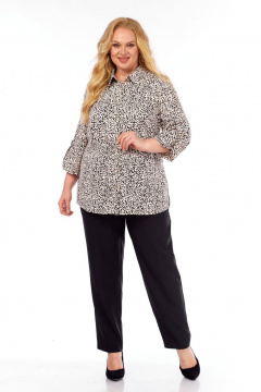 Блуза СиБон 0355 молочный - фото 1