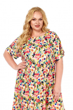 Платье СиБон 0366 цветочная_поляна - фото 3