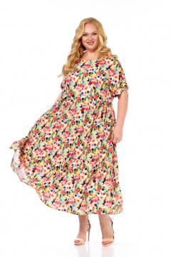 Платье СиБон 0366 цветочная_поляна - фото 1