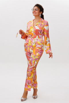 Блуза, брюки Anelli 1619 тропикана - фото 2