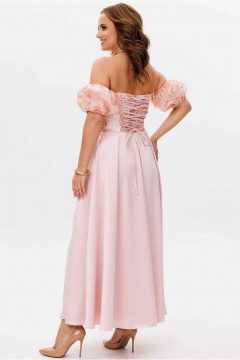 Платье Mislana 1211 розовый - фото 5