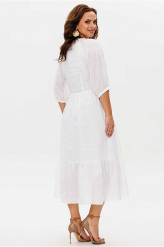 Платье Mislana 11100 белый - фото 2
