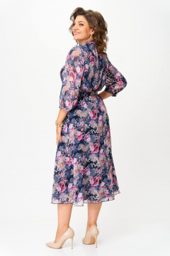 Платье Slaviaelit 460-2 мультиколор - фото 3