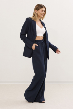 Брюки, жакет DAVA 2210 темно-синий - фото 2