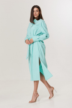 Платье T.N.D М218 бирюза - фото 3