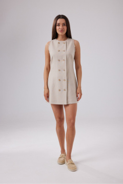 Платье T.N.D М235 бежевый - фото 1