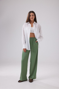 Брюки T.N.D М351 зелeный - фото 4