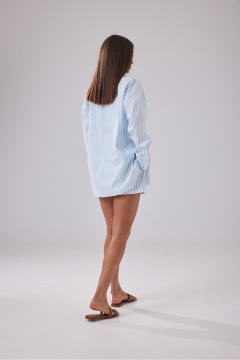 Рубашка, шорты T.N.D М434 белый - фото 4