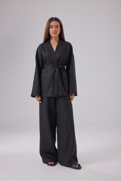 Блуза, брюки T.N.D M438 черный - фото 1