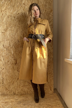 Платье милитари с отделкой из декоративной тесьмы Pavlova 094 - фото 5