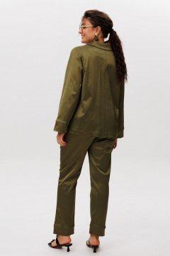 Блуза, брюки Anelli 1619 оливковая_роща - фото 5