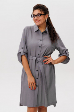 Платье Anelli 1579 графитовый_шепот - фото 5