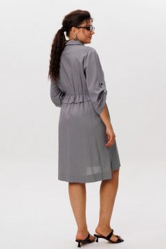 Платье Anelli 1579 графитовый_шепот - фото 4