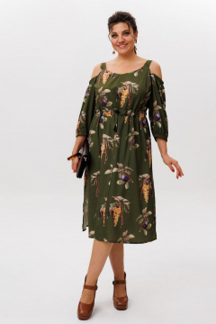 Платье Anelli 1615 виноградная_лоза - фото 1