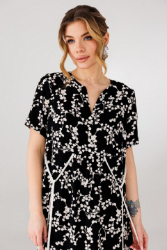 Платье Faufilure C1754 черный - фото 3