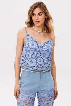 Топ EOLA 2837 голубой - фото 1