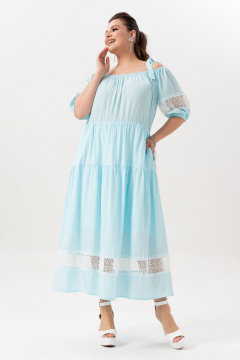 Платье Andina 830-2 небесный_голубой - фото 2