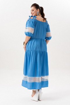 Платье Andina 830-3 индиго - фото 3