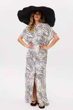 Платье EOLA 2859 молочный_принт - фото 1