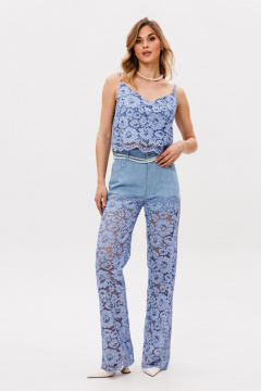 Брюки EOLA 2879 голубой - фото 3