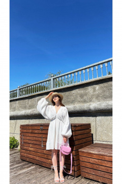 Платье ALIN 3003 белый - фото 1