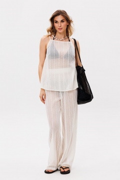 Брюки EOLA 2875 молочный - фото 1