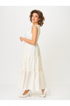 Платье Zlata 4456 молочный - фото 2
