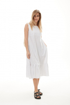 Платье NiV NiV fashion 411 белый - фото 3