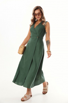 Сарафан LM М83 зеленый - фото 3