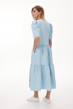 Платье NiV NiV fashion 451/2 голубой - фото 4