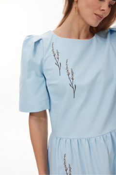 Платье NiV NiV fashion 451/2 голубой - фото 3