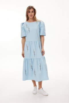 Платье NiV NiV fashion 451/2 голубой - фото 1