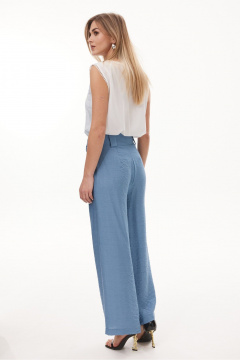 Блуза NiV NiV fashion 452 светло-голубой - фото 3