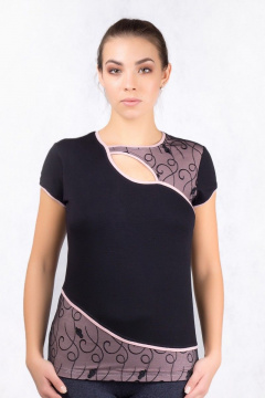 Джемпер Verally 418-1 черный-антик - фото 2