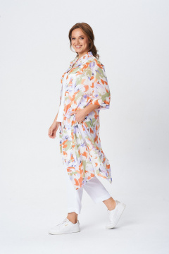 Брюки, кардиган, топ TVIN 7857 оранж - фото 5