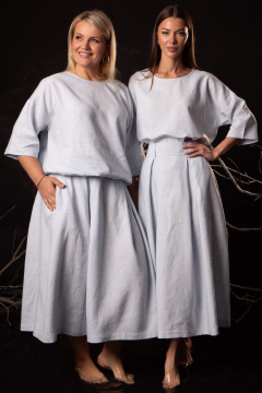 Бант, джемпер, юбка Kivviwear 43164318.03 - фото 5