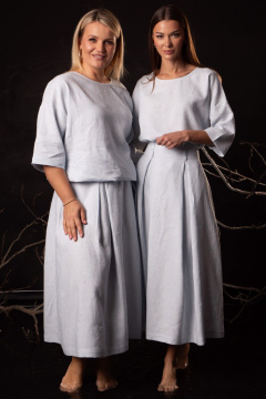 Бант, джемпер, юбка Kivviwear 43164318.03 - фото 4