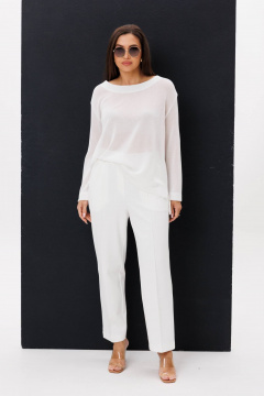 Брюки, джемпер Fantazia Mod 5138 белый - фото 2