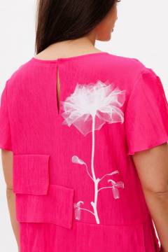 Платье Fantazia Mod 5135 фуксия - фото 5