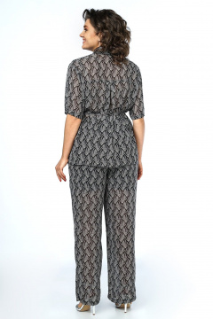 Блуза, брюки Alani Collection 2325 веточки - фото 5