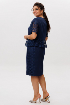 Жакет, юбка Anelli 1614 полуночный_сапфир - фото 5