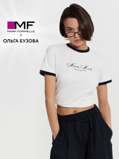 Футболка Mark Formelle 112936/24-33056П-5 белый_печать_1_сл_на_пол - фото 4