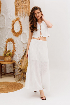 Юбка ERTANNO 2203 молочный - фото 4