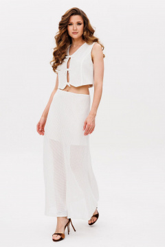 Юбка ERTANNO 2203 молочный - фото 2