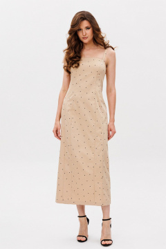 Платье ERTANNO 2219 бежевый - фото 1