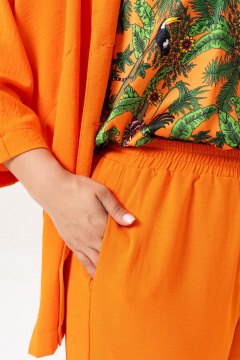 Брюки, жакет, топ Andina 3001-4 мандарин - фото 5