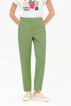 Брюки Nelva 31224 бледно-зеленый - фото 2